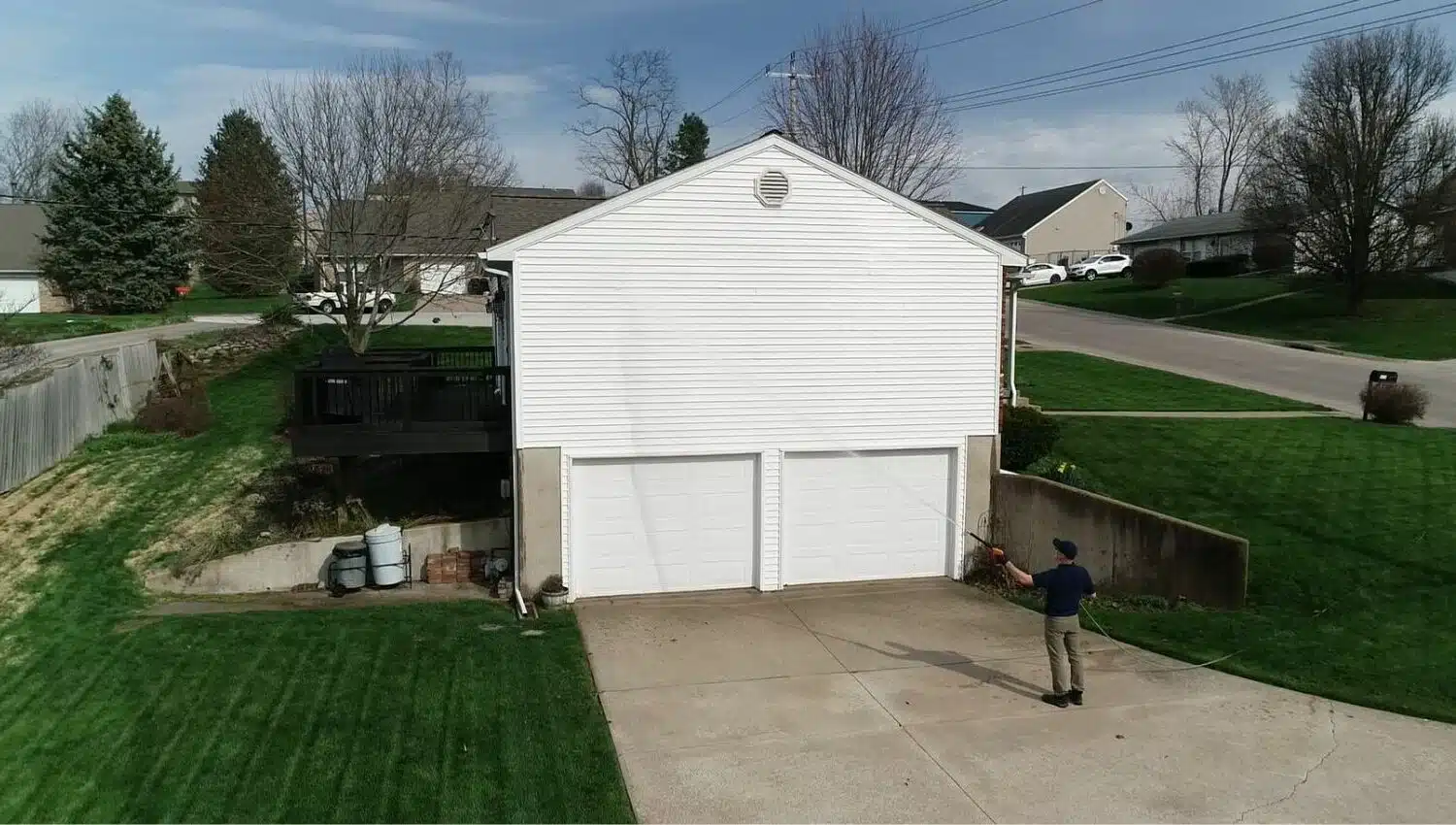 Residential Power Washing Power Washing Siding